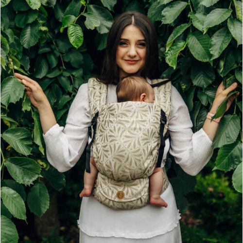 LennyLight Carrier, Standard Size, jacquard weave 50% cotton, 50% bamboo viscose - INFINITY - GOLDEN HOUR