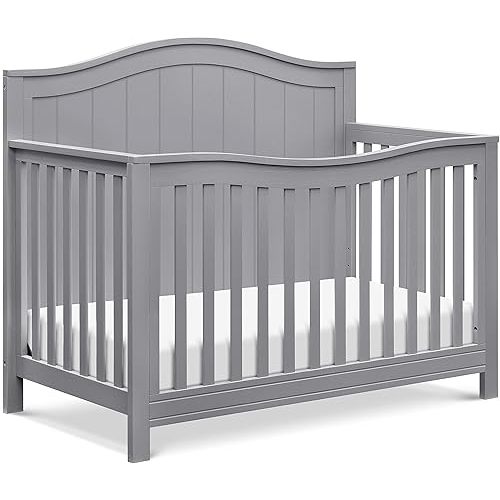 DaVinci Aspen 4-in-1 Convertible Crib in Grey, Greenguard Gold Certified