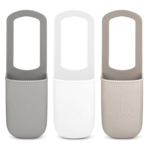 Ryan & Rose Cutie Holder Universal Stroller Cup Holder (Neutral (3 Pack))