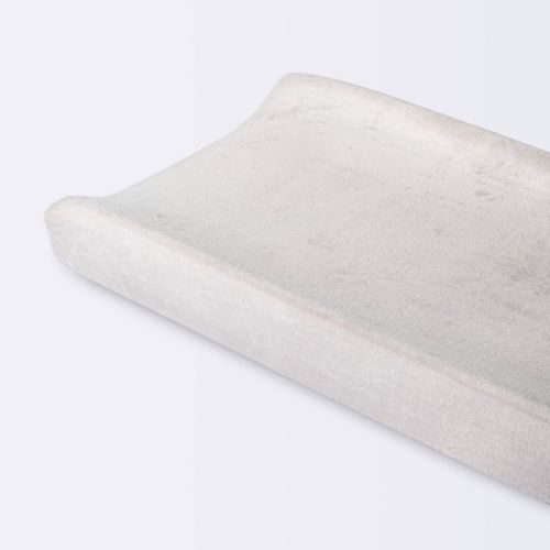 Velvet Spandex Changing Pad Cover - Light Gray - Cloud Island™