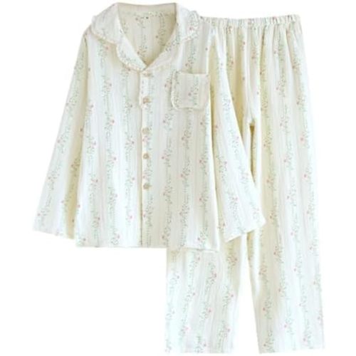 Vhitler Linen Set Coquette Womens Pajamas Set Summer Lounge Sets for Women Old Money Aesthetic