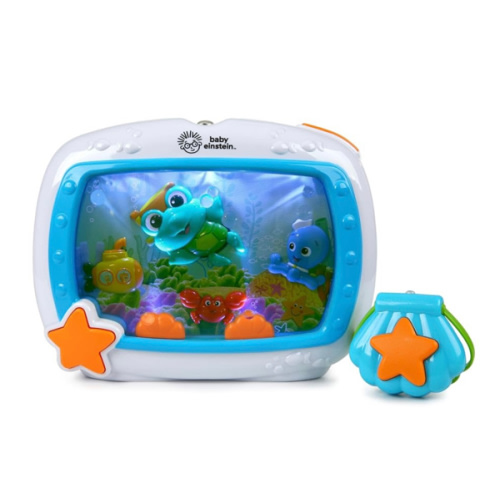 Baby Einstein Sea Dreams Soother Musical Crib Toy and Sound Machine, Newborn and up