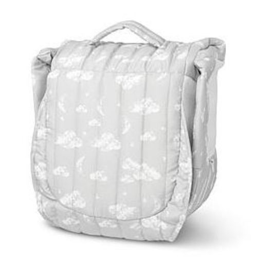 Baby Delight Snuggle Nest Harmony Portable Infant Sleeper, Silver Clouds