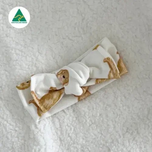 Golden Retriever - Topknot Bow – Smitten Bub Co.