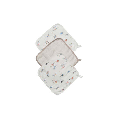 Washcloth 3-pieces Set