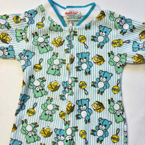Vintage Healthtex Bears + Toys Pantsuit 3 months