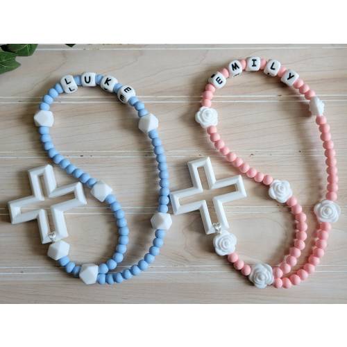Personalized Silicone Rosary