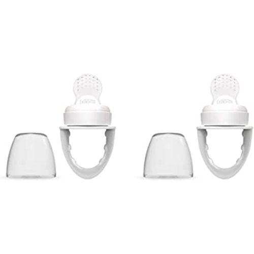 Dr. Brown's Designed to Nourish, Fresh Firsts Silicone Feeder, Grey, One Size (Pack of 2)