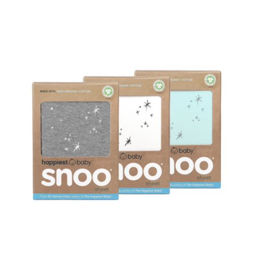 Cotton Baby Bassinet Fitted Sheets | SNOO – Happiest Baby