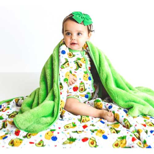 Confetti Fun! - Plush Comforter Blanket - 50" X 50"