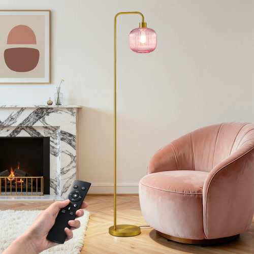 Ebern Designs 67" Arched/arc Floor Lamp | Wayfair