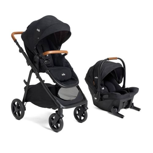 Joie Ginger And Mint Latch Travel System - Shale Dark