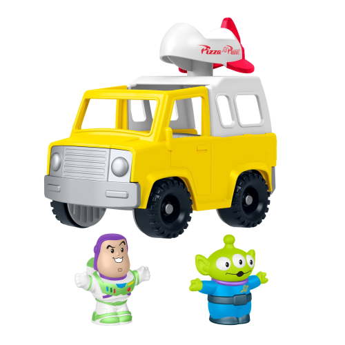 Fisher-Price Little People Disney & Pixar Toy Story Pizza Planet Truck & Buzz Lightyear Toy