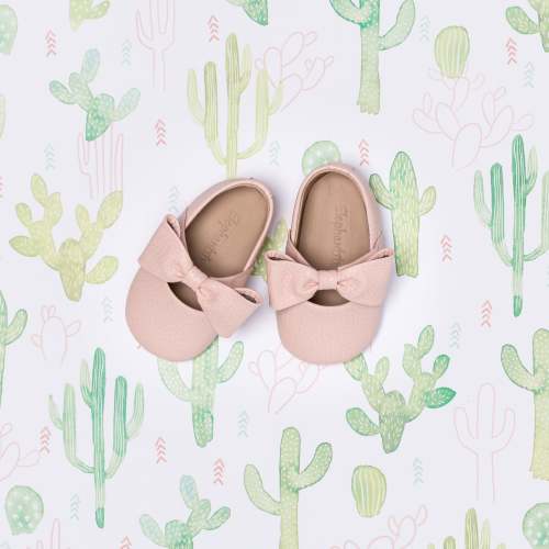 Baby Ballerina with Bow Pink