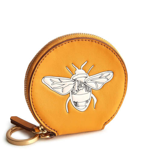 Round Zip Pouch - Sunflower