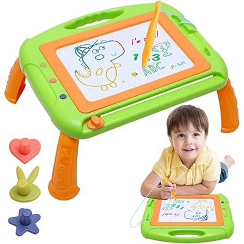 Toddler Girl Boy Toys,Magnetic Drawing Board Toddler Toys for 1-2 Year Old Girls Boys,Doodle Board Kids Toys for 1 2 3 Year Old Boy,Class Must Haves Essentials Gifts for Girls Boys Birthday Easter
