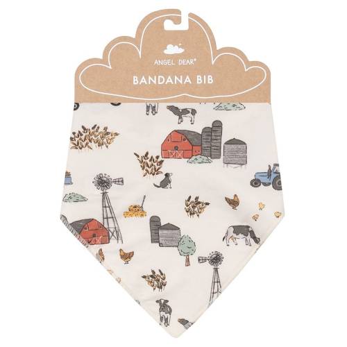 Angel Dear Baby Fall Themed Bandana Bib