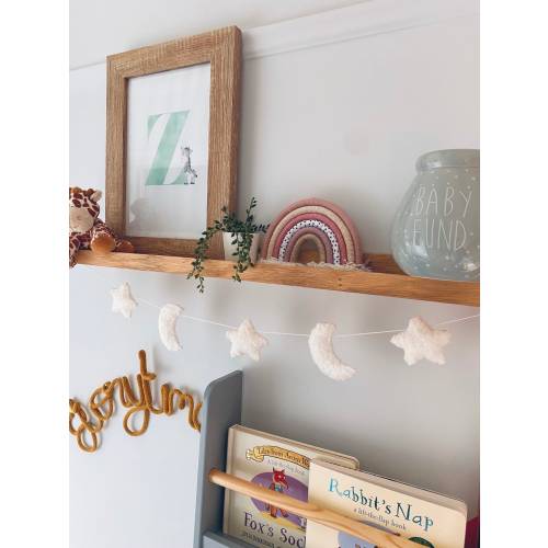 Moon and Star Bunting, Nursery Decor, Baby Shower Gifts for her, Baby Gift, Bunting Nursery, Gifts for home