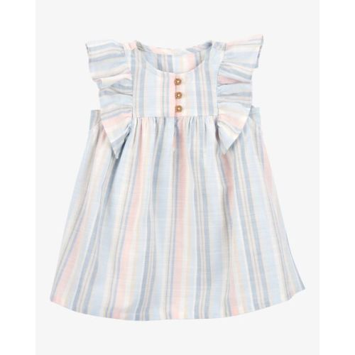 Baby Striped Flutter Sleeves Dress | Carter's