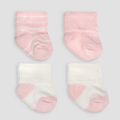 Carter's Just One You® Baby Girls' 4pk Chenille Socks - Pink 3- 12m