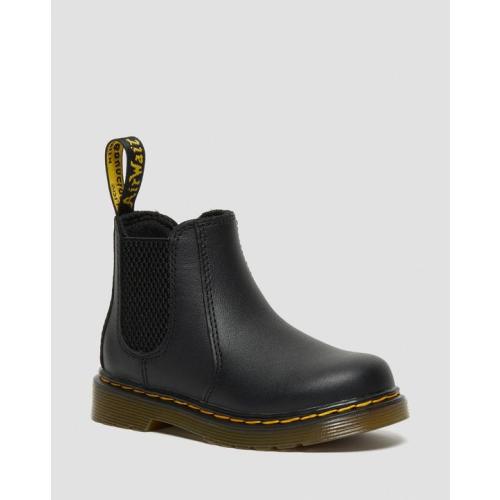 Infant/Toddler 2976 Softy T Leather Chelsea Boots in Black | Dr. Martens