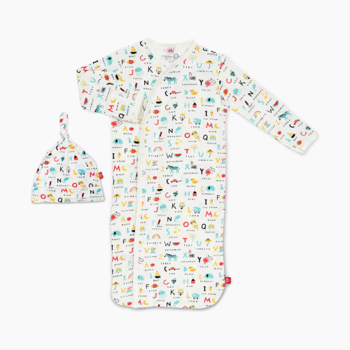 Magnetic Me Modal Gown With Hat Set - Abc Love, 0-3 M