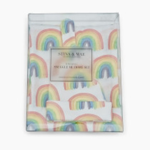 Stina & Mae Over The Rainbow Snuggle Mae Newborn Gift Set