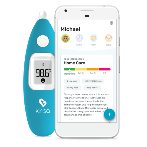 Kinsa Smart Ear Bluetooth® Thermometer | Kinsa Health