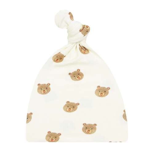 Teddy Top Knot Hat