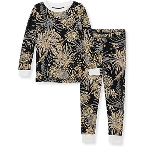 Burt's Bees Baby Baby Boys' Pajamas, Tee and Pant 2-Piece Pj Set, 100% Organic Cotton