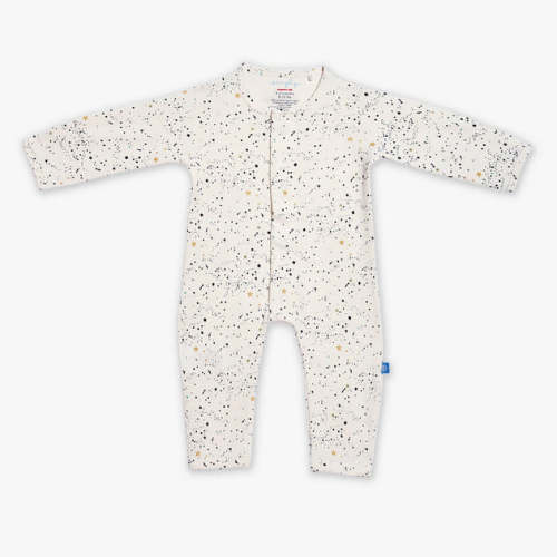 organic cotton magnetic coverall 0-3 MO