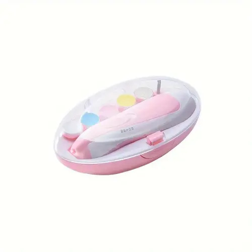 6 in 1 electric nail trimmer kit pink - Temu