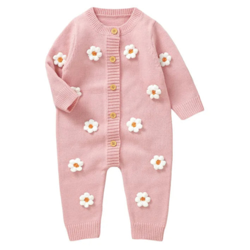 DAISIES Knitted Jumpsuit - Hazel & Bo
