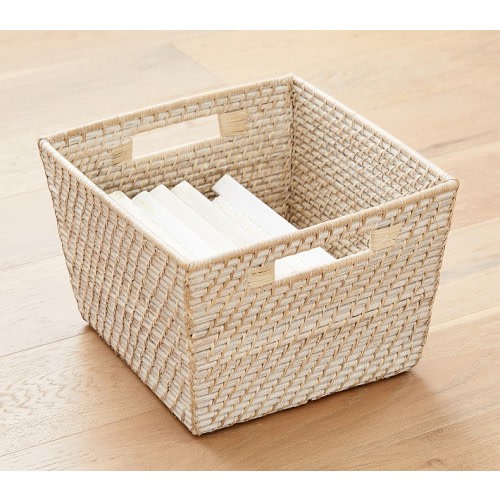 Quinn Baskets - Large - Whitewash
