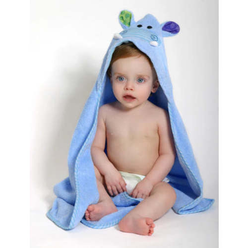 Zoocchini - Serviette de bain Henry Hippo – Aux petits trésors Magog