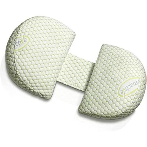 Pregnancy Pillow for Pregnant Women – Comfortable Maternity Pillow for Side Sleepers, Supports Back, Belly, HIPS, and Legs, with Removable & Adjustable Cover (Green, Plus)