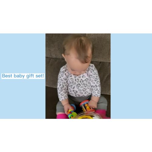 Baby Rattles 10PCs Infant Grab N Shake Rattle with Sensory Teether, - TikTok Shop