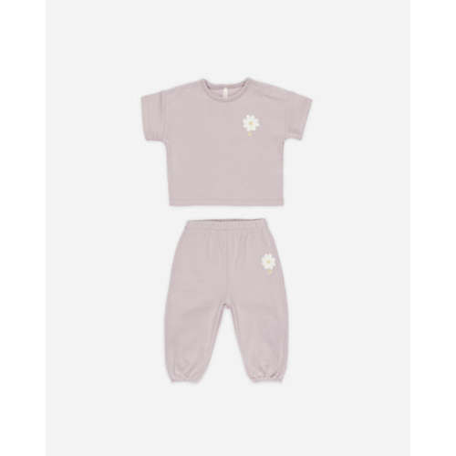Jersey Tee + Pant Set || Daisy