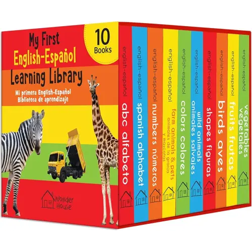My First English - Español Learning Library (Mi Primera English - Español Learning Library): Boxset of 10 English - Spanish Board Books (Spanish Edition)