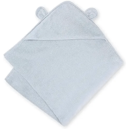 Natemia Premium Hooded Baby Bath Towel - Hooded Baby Towels Made with Organic Cotton from Turkey, Newborn Baby Towel with Hood, Ultra Soft Baby Towels, Hooded Baby Towels Girl, Boy, Baby Essentials