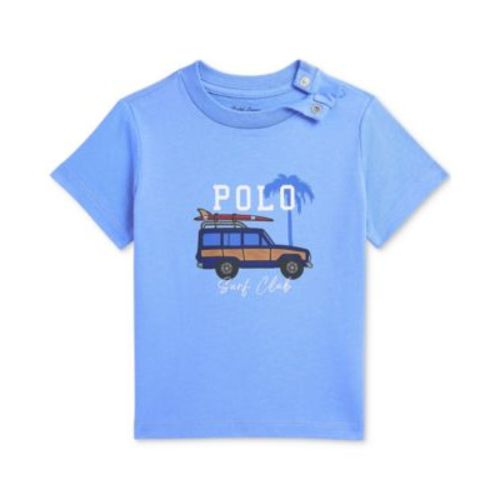 Baby Boys Graphic-Print Jersey Tee