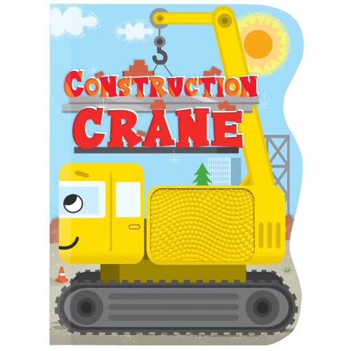 Construction Crane - Touch and Feel Board Book - Sensory Board Book
