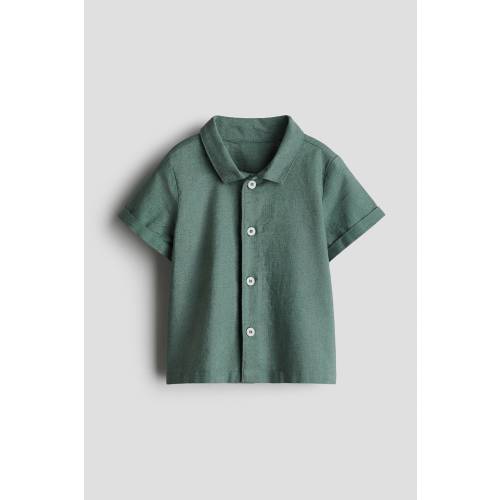 LINEN-BLEND SHIRT