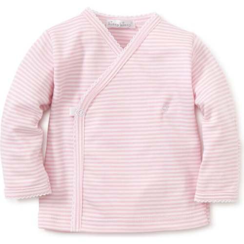 Simple Stripe Cross Tee, Pink - Kissy Kissy | Maisonette