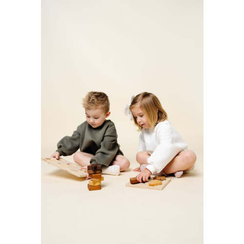 Sweatshirt Romper - Olive | 3-6 Months