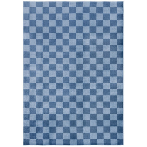 George Oliver Lavone Performance Checkered Rug | Wayfair
