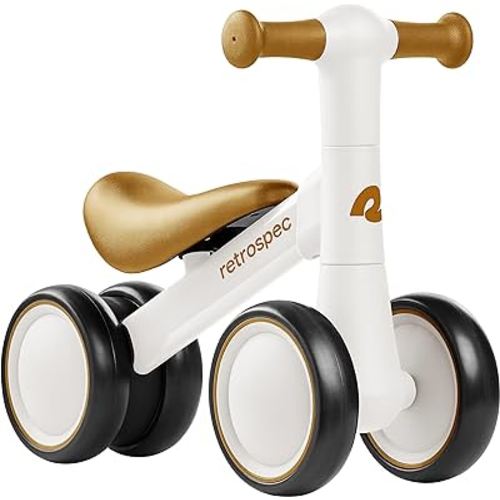 Retrospec Cricket Baby Walker Balance Bike in Eggshell