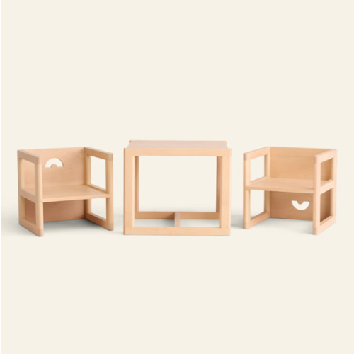 Reversible Chair and Play Table Set