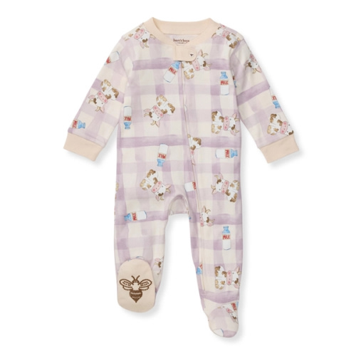 Little Moo Organic Cotton Baby Girl Sleep & Play