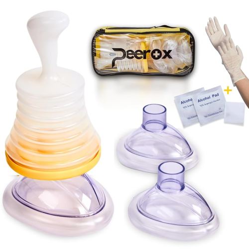 Yellow Choking Rescue Device, Choking Device for Kids & Adults, Seniors, Anti Choking Device First Aid for Home, Portable Airway Suction Device for Children, Travel Kit (Yellow)